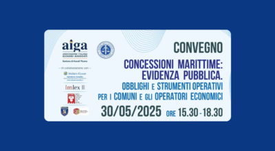 Coste360.it al Convegno AIGA: trasparenza e strumenti digitali per le concessioni marittime
