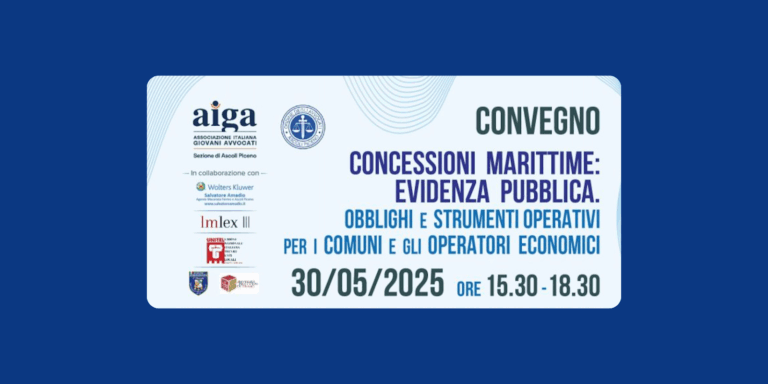 Coste360.it al Convegno AIGA: trasparenza e strumenti digitali per le concessioni marittime Coste360.it al Convegno AIGA: trasparenza e strumenti digitali per le concessioni marittime